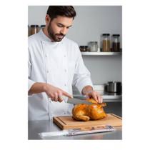 Faca Churrasco 10" Aço Inox Profissional Açougueiro