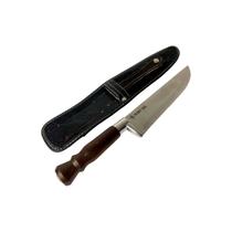 Faca Churrasco 7" Lâmina Em Aço Inox Com Bainha