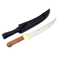 Faca Churrasco Arkhip 10'' Cabo Madeira Bainha Faca Churrasco Arkhip 10'' Cabo Madeira Bainha