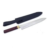 Faca Churrasco Arkhip Chef Plus 10'' Polida Cabo Madeira F Bainha Faca Churrasco Arkhip Chef Plus 10'' Polida Cabo Madeira F Bainha