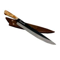 Faca Churrasco Artesanal FT com osso 10 Polegadas