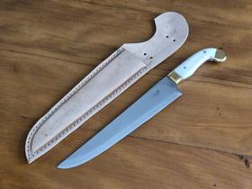 Faca Churrasco Bearzi Sorocabana 10 Pol Aço Inox Cabo Osso Faca Churrasco Bearzi Sorocabana 10 Pol Aço Inox Cabo Osso