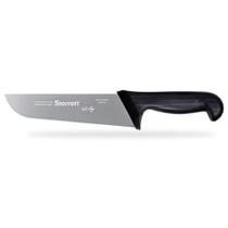 Faca Churrasco e Açougue 20cm Preta Reta Larga Starrett BKB203-8