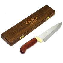 Faca Churrasco e Cozinha Arkhip Chef Suprema 8'' Cabo Madeira Caixa Faca Churrasco e Cozinha Arkhip Chef Suprema 8'' Cabo Madeira Caixa