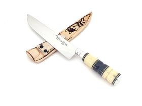 Faca Churrasco e Cozinha Gaúcha 1007IDM 7'' Osso e Chifre Torneado