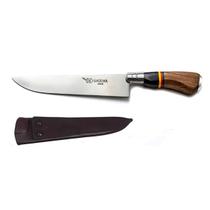 Faca Churrasco e Cozinha Gaúcha 1010MRS 10'' Cabo Madeira e Chifre 3 Listras Faca Churrasco e Cozinha Gaúcha 1010MRS 10'' Cabo Madeira e Chifre 3 Listras