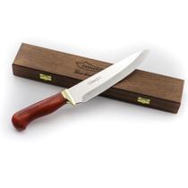 Faca Churrasco e Cozinha Zakharov Chef Tradição 8'' Cabo Madeira