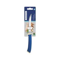 Faca Churrasco Felice Aço Inox com Cabo Azul 5" Faca Churrasco Felice Aço Inox com Cabo Azul 5"
