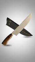 Faca Churrasco Inox 8p Cabo Madeira Artesanal Faca Churrasco Inox 8p Cabo Madeira Artesanal