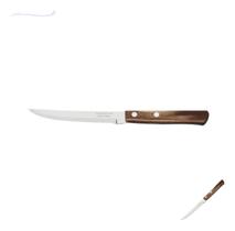 Faca Churrasco Polywood Aço Inox Tramontina Cozinha Moderna Cabo Madeira Jantar Luxo Faca Churrasco Polywood Aço Inox Tramontina Cozinha Moderna Cabo Madeira Jantar Luxo