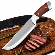 Faca Churrasco Presente Pai Marido Rústica Lâmina Afiada Inox Bainha Cabo Madeira FullTang Artesanal Faca Churrasco Presente Pai Marido Rústica Lâmina Afiada Inox Bainha Cabo Madeira FullTang Artesanal