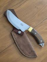 Faca Coreadeira Bruta Skinner 5 Pol Inox 420c Madeira Nobre