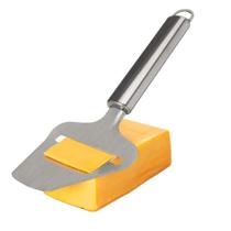 Faca/Cortador De Queijo De Aço Inoxidável Reforçado Antiaderente LMETJMA KC0331 Faca/Cortador De Queijo De Aço Inoxidável Reforçado Antiaderente LMETJMA KC0331