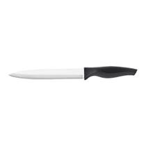 Faca Cozinha 7" lâmina de aço inoxidável polido e temperado cabo preto Brinox - 2556/303 Faca Cozinha 7" lâmina de aço inoxidável polido e temperado cabo preto Brinox - 2556/303