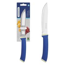 Faca Cozinha Tramontina Felice Lâmina Aço Inox Cabo Polipropileno Azul 6 Tramontina Faca Cozinha Tramontina Felice Lâmina Aço Inox Cabo Polipropileno Azul 6 Tramontina