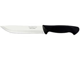 Faca Cozinha Tramontina Usual Inox Cabo Preto 6" Faca Cozinha Tramontina Usual Inox Cabo Preto 6"