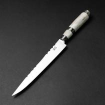 Faca Criolista SG Forjada Aço Carbono Polido com Cabo de Chifre de Cervo e Alpaca Tamanho:7" (18cm) Faca Criolista SG Forjada Aço Carbono Polido com Cabo de Chifre de Cervo e Alpaca Tamanho:7" (18cm)