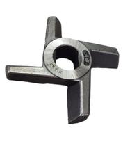 Faca cruzeta simples de moedor de carne boca 98s aço carbono Faca cruzeta simples de moedor de carne boca 98s aço carbono
