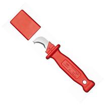 Faca Curva Desencapadora Vermelha Isolada NR10 e IEC Tramontina - 44346007