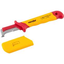 Faca Curva Para Desencapar Cabos 7 Isolada Iec60900 Vonder