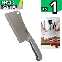 Faca Cutelo Em Inox Machadinho Profissional Escovado Linha Texas N6 Carnes Legumes ENVIO IMEDIATO