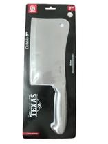 Faca Cutelo Inteiriça Profissional Aço Inox Polida Linha Texas SQ