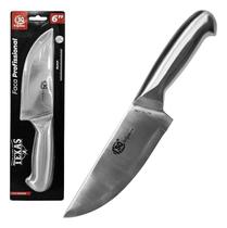 Faca Cutelo Inteiriça Profissional Aço Inox Polida Linha Texas SQ