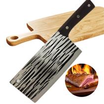 Faca Cutelo Machadinha 29,5cm Para Peixes Carne Verduras Cozinha SLKAF53 Faca Cutelo Machadinha 29,5cm Para Peixes Carne Verduras Cozinha SLKAF53