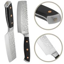 Faca Cutelo Profissional Inox 6.7" Martelada Linha Masterchef Isa Scherer Original Faca Cutelo Profissional Inox 6.7" Martelada Linha Masterchef Isa Scherer Original