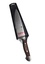 Faca Cutlery 20cm cabo de madeira chef knife