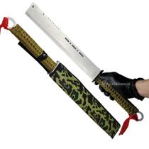 Faca De 68cm Tático Militar Bruto Aço Afiado Com Bainha SLKK18