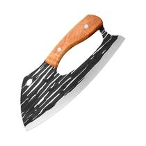 Faca De Açougueiro Para Carne, Faca Utilitária Para Legumes, Frango E Peixe, Faca De Chef Com Cabo