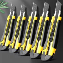 Faca De Arte Grande Em Aço Inoxidável, Cortador De Papel Multiuso Com Cabo De Plástico Durável Para