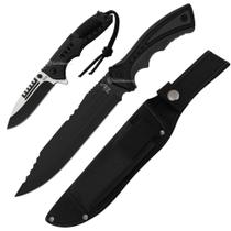 Faca de Caça Afiada Pesca Esportiva Camping Sobrevivência Militar ZH1