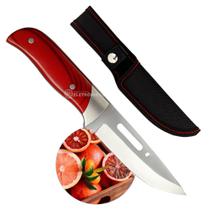 Faca de Campo Premium em Aço Inox Full Tang com Cabo Ergonômico Pesca e Camping A018 Faca de Campo Premium em Aço Inox Full Tang com Cabo Ergonômico Pesca e Camping A018