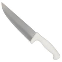 Faca de Carne 10" Profissional Gourmet Cabo Branco Fratelli Açougue Cozinha Churrasco