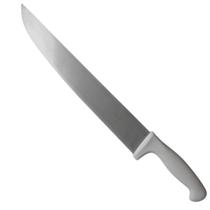 Faca de carne 12 Profissional Açougue Cozinha Churrasco aço inox cabo polipropileno Fratelli