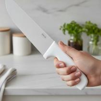 Faca de carne 8 Churrasco Gourmet Chef Premium Fratelli Cabo Branco Faca de carne 8 Churrasco Gourmet Chef Premium Fratelli Cabo Branco