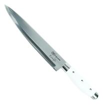 Faca de Carne Aço Inox 6" - 26,5 cm. Cabo Branco Linha Europa Faca de Carne Aço Inox 6" - 26,5 cm. Cabo Branco Linha Europa