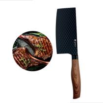 Faca De Carne Cutelo Tavolo Diamond Utensilios Resistente Cozinha Design Ergonômico