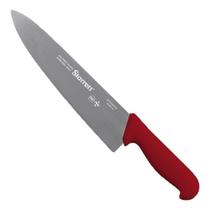 Faca de Carne P/ Refile de Mesa Lâmina Triangular Larga 10'' C/ Cabo Vermelho (BKR301-10) - Starrett