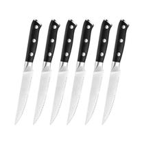 Faca De Carne Serrilhada Em Aço Inoxidável, Faca De Cozinha Afiada Para Sushi, Cortar Carne, Frutas