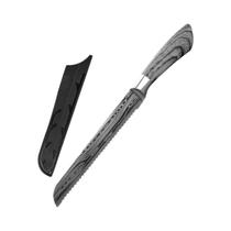 Faca De Chef Damascus Laser 5 7 8 Polegadas Santoku Japonesa Para Carne, Slicer Para Peixe E Faca De Chef Damascus Laser 5 7 8 Polegadas Santoku Japonesa Para Carne, Slicer Para Peixe E