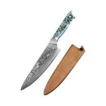 Faca De Chef De Aço Damasco De 8 Polegadas, 67 Camadas VG10, Faca De Cozinha Afiada Com Cabo De Faca De Chef De Aço Damasco De 8 Polegadas, 67 Camadas VG10, Faca De Cozinha Afiada Com Cabo De