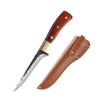 Faca De Chef De Cozinha Em Aço Inoxidável Feita À Mão Para Cortar Carne, Ossos E Frutas Para Uso