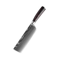 Faca De Chef Em Aço Damasco Profissional Com Corte a Laser Para Carne, Frutas, Peixe, Pão E