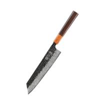 Faca De Chef Kiritsuke Japonesa De 8,2 Polegadas Em Aço Damasco Afiado VG10 Forjada À Mão