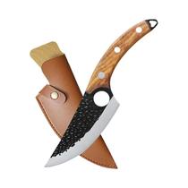 Faca De Chef Profissional Forjada À Mão, Cutelo Para Carne, Cortador De Legumes, Faca De Cozinha Faca De Chef Profissional Forjada À Mão, Cutelo Para Carne, Cortador De Legumes, Faca De Cozinha