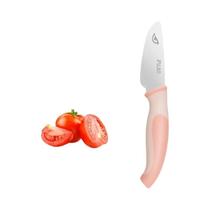 Faca De Chef Segura Para Crianças Com Lâmina Em Forma De Dente De Serra, Cortador De Frutas, Faca De