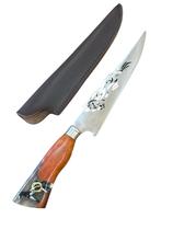 Faca de Churrasco Artesanal Personalizada Cavalo 8" Inox